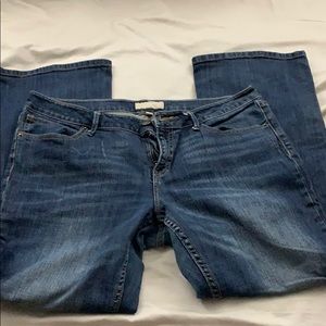 Banana republic size 14 petite bootcut jeans